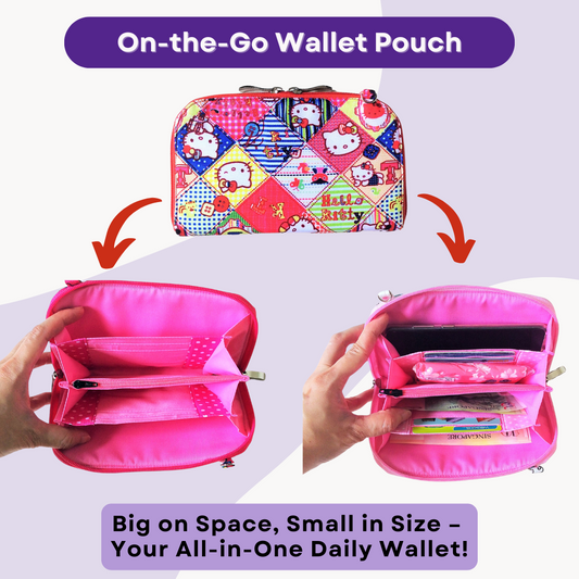 Handy Sling Wallet | Long Wallet | Sling Wallet | Functional Wallet | Handy Long Wallet Design 1B03