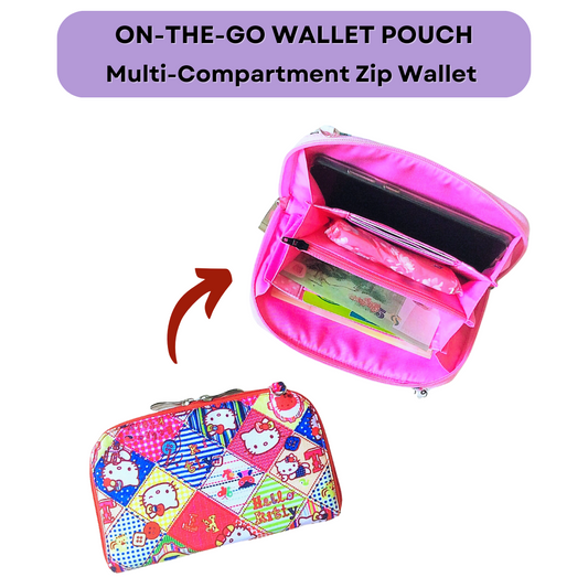 Handy Sling Wallet | Long Wallet | Sling Wallet | Functional Wallet | Handy Long Wallet Design 1B03