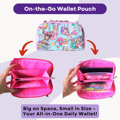 Handy Sling Wallet | Long Wallet | Sling Wallet | Functional Wallet | Handy Long Wallet Design 1B02