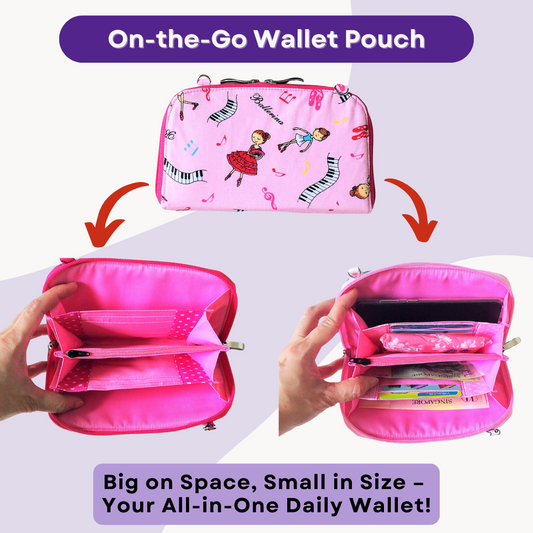 Handy Sling Wallet | Long Wallet | Sling Wallet | Functional Wallet | Handy Long Wallet Design 1B08