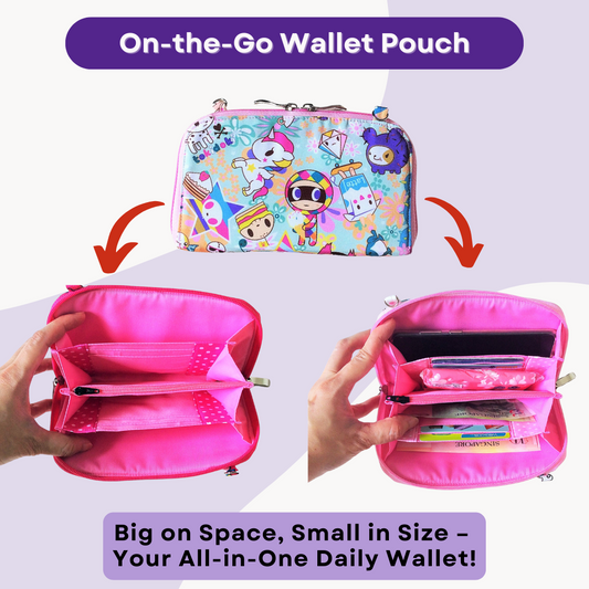 Handy Sling Wallet | Long Wallet | Sling Wallet | Functional Wallet | Handy Long Wallet Design 1B01
