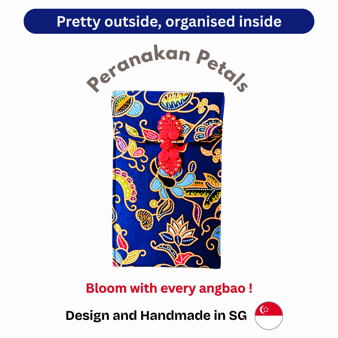 Handmade Fabric Angbao Cash Pouch (Fits Big Notes) | Reusable AngBao | CNY 2026 Angbao