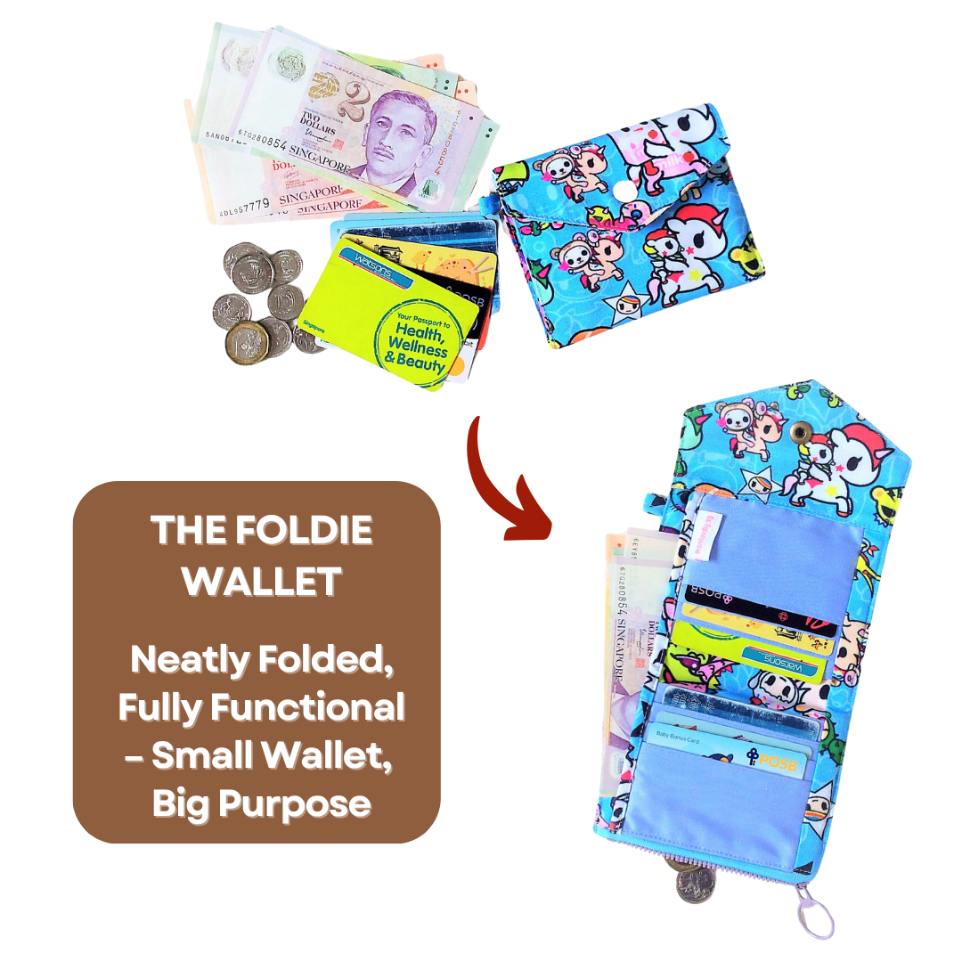 Wallet for school going kids | Small Wallet | Handy Wallet | Folded Wallet | Small Wallet Design 1B05