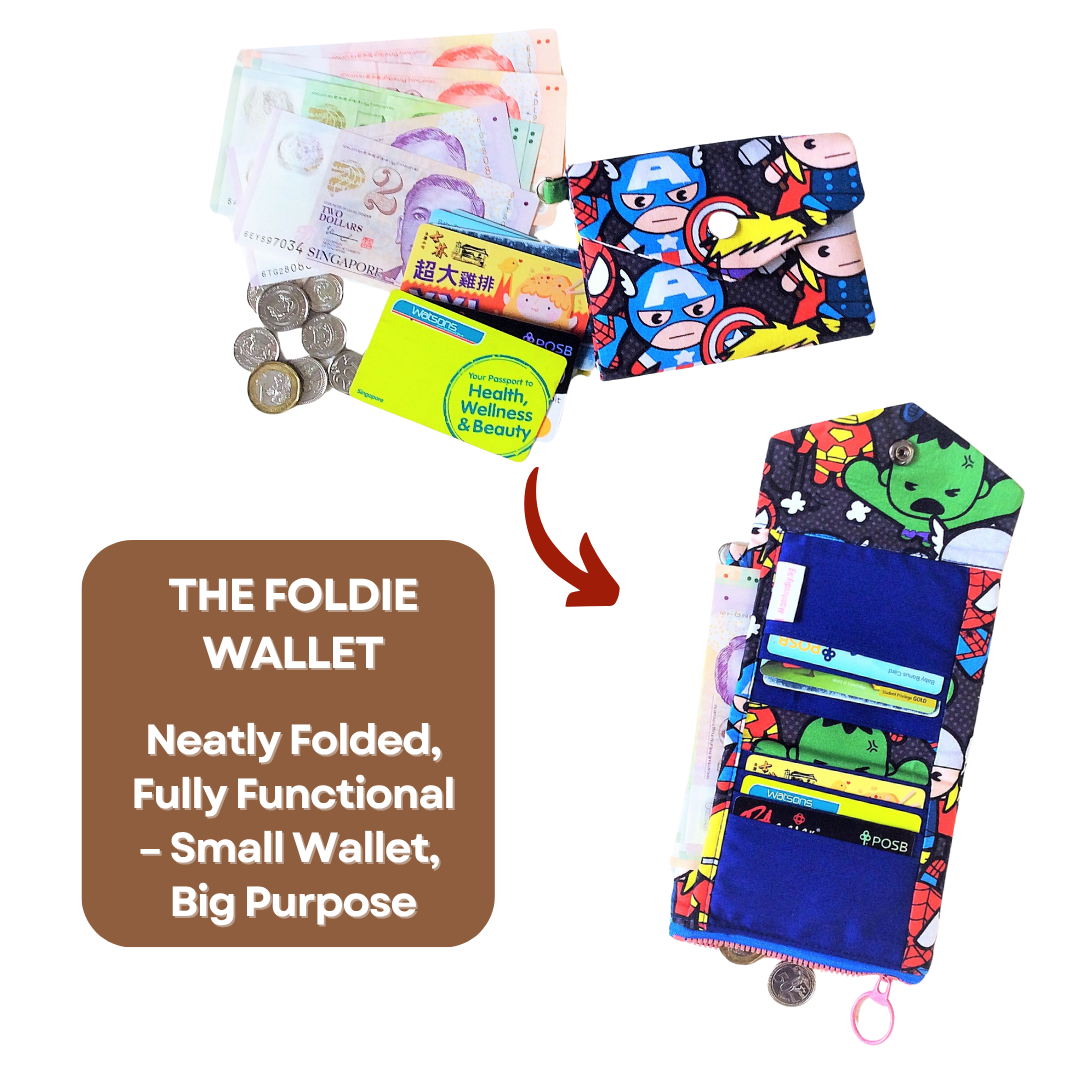 Wallet for school going kids | Small Wallet | Handy Wallet | Folded Wallet | Small Wallet Design 1B04