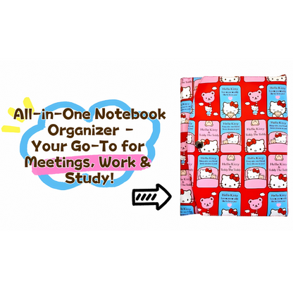PREORDER for All-in-One Notebook Organizer | SELECT Your Preferred Fabric