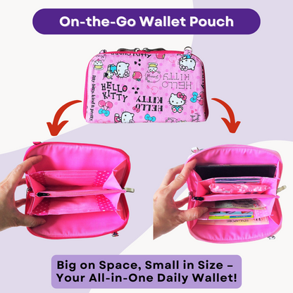 Handy Sling Wallet | Long Wallet | Sling Wallet | Functional Wallet | Handy Long Wallet Design 1B06