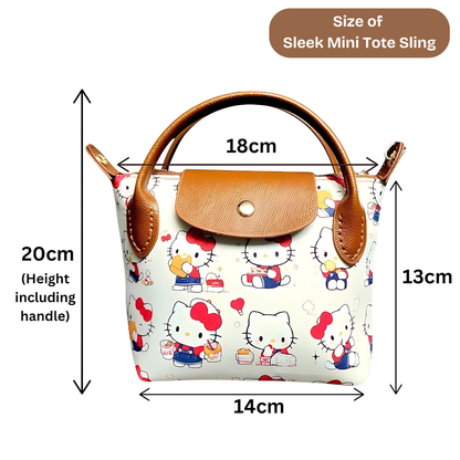 PREORDER for Sleek Mini Tote Sling | SELECT Your Preferred Fabric