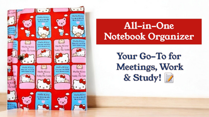 PREORDER for All-in-One Notebook Organizer | SELECT Your Preferred Fabric