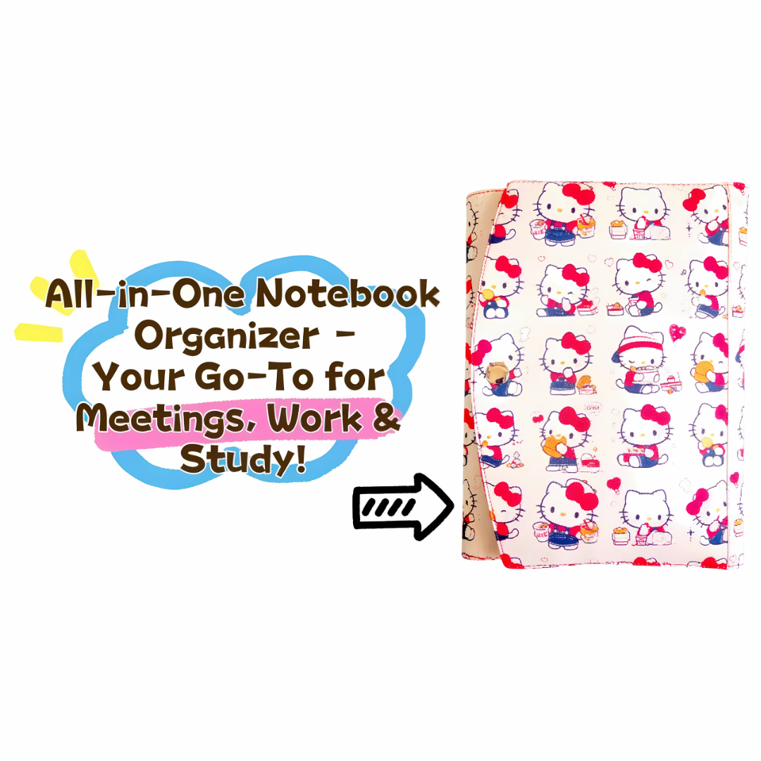 All-in-One Notebook Organizer | WorkPrep Organizer| Notebook Organizer 1B01 (Cream HK)
