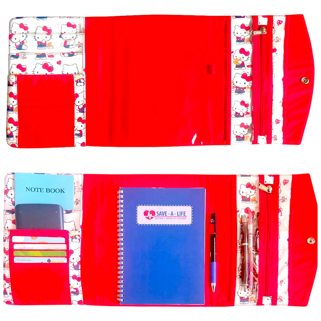 All-in-One Notebook Organizer | WorkPrep Organizer| Notebook Organizer 1B01 (Cream HK)