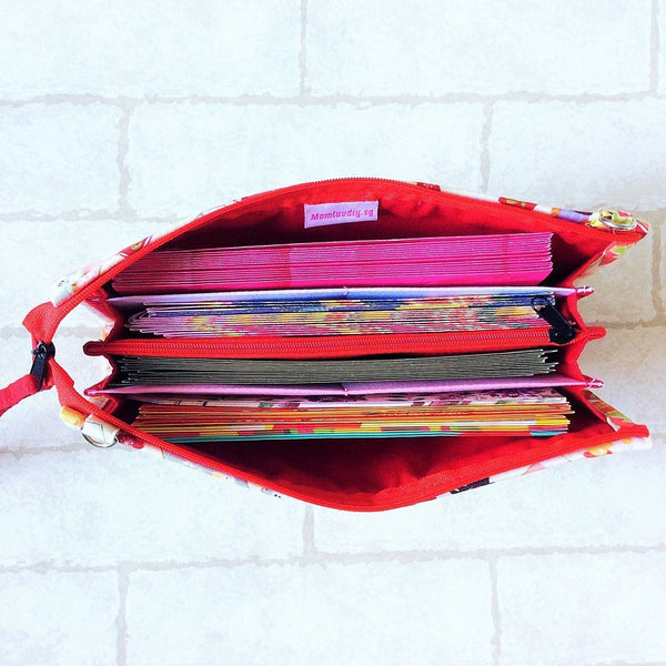 PREORDER for SLIM Organizer 70 Red Packets | PREORDER 70 Red Packets Organiser Slim Kimidoll B Design 31B24