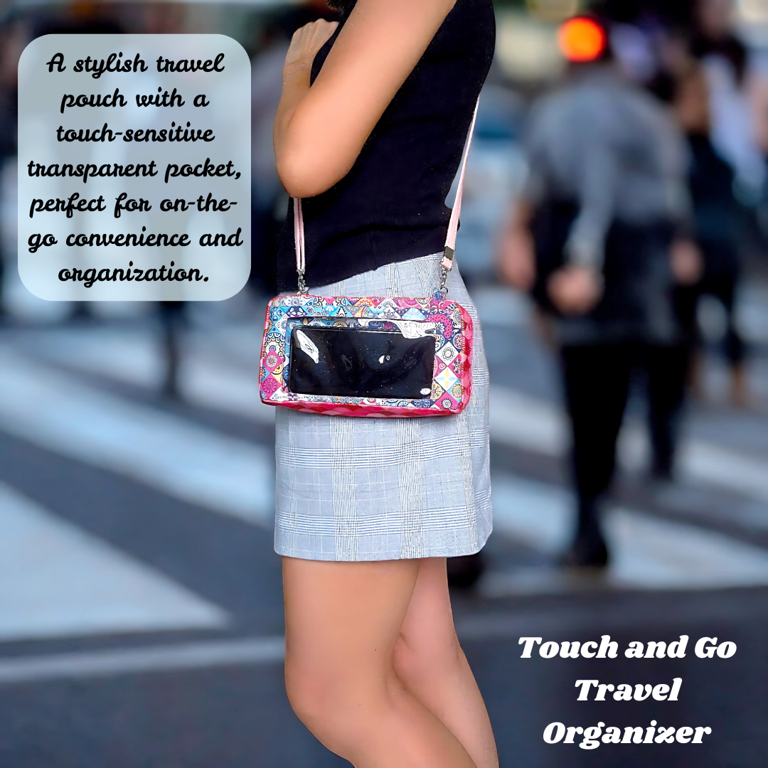 PREORDER for Touch and Go Travel Organizer | SELECT Your Preferred Fabric