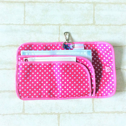 READY STOCK: SURGICAL MASK POUCH | 2 in 1 Surgical Mask Wallet cum Tissue Pouch | Design 2B02