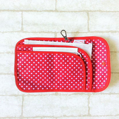 READY STOCK: SURGICAL MASK POUCH | 2 in 1 Surgical Mask Wallet cum Tissue Pouch | Design 2B10