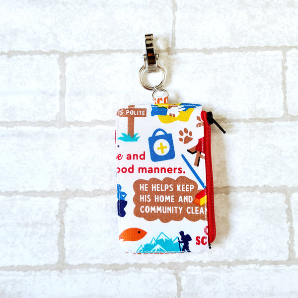 Teacher's Day Gift | Clear Card Holder Pouch with charm | Handy Card Pouch Design 12 Community