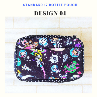 Essential Oil Bottle Travel Pouch | 8 Bottle Essential Oil Pouch | 12 Bottle Essential Oil Pouch | TKDK Design 06
