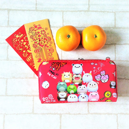 SPACIOUS Hong Bao Organizer | Ang Pao Wallet | Spacious Organizer 100 Red Packets | Spacious 12 Zodiac Design 22B21