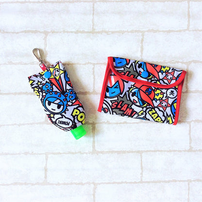 READY STOCK: SURGICAL MASK POUCH | 2 in 1 Surgical Mask Wallet cum Tissue Pouch | Design 2B10