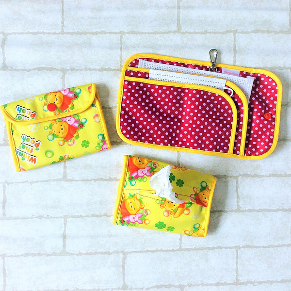 READY STOCK: SURGICAL MASK POUCH | 2 in 1 Surgical Mask Wallet cum Tissue Pouch | Design 2B16