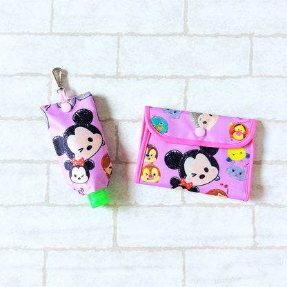 READY STOCK: SURGICAL MASK POUCH | 2 in 1 Surgical Mask Wallet cum Tissue Pouch | Design 4B26