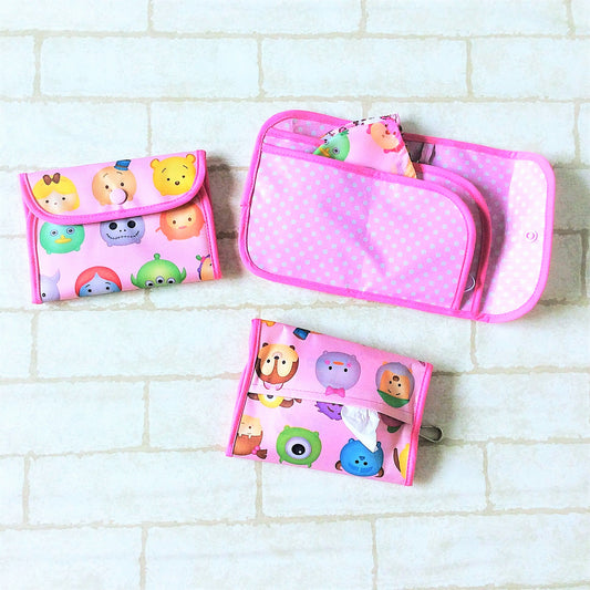 READY STOCK: SURGICAL MASK POUCH | 2 in 1 Surgical Mask Wallet cum Tissue Pouch | Design 4B18