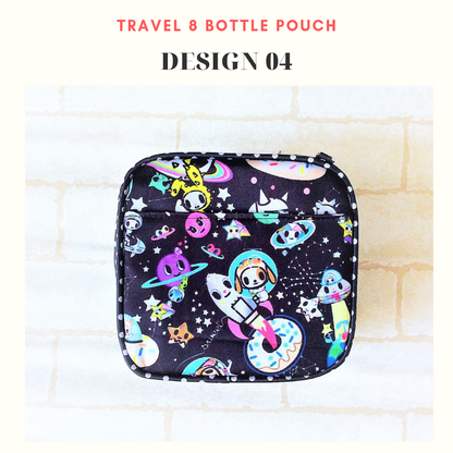 Essential Oil Bottle Travel Pouch | 8 Bottle Essential Oil Pouch | 12 Bottle Essential Oil Pouch | TKDK Design 04