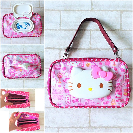Kleenex WET AND DRY Tissue Holder | Kleenex Tissue 2in1 Pouch | Kleenex Wet and Dry HK Design 8B17