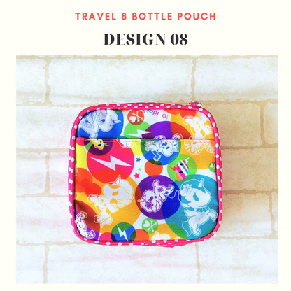 Essential Oil Bottle Travel Pouch | 8 Bottle Essential Oil Pouch | 12 Bottle Essential Oil Pouch | TKDK Design 08