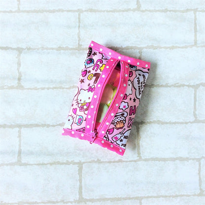Waterproof 2 sided Wet and Dry Tissue Pouch (Pocket Size) | Pocket Tissue Pouch HK Design 9B01