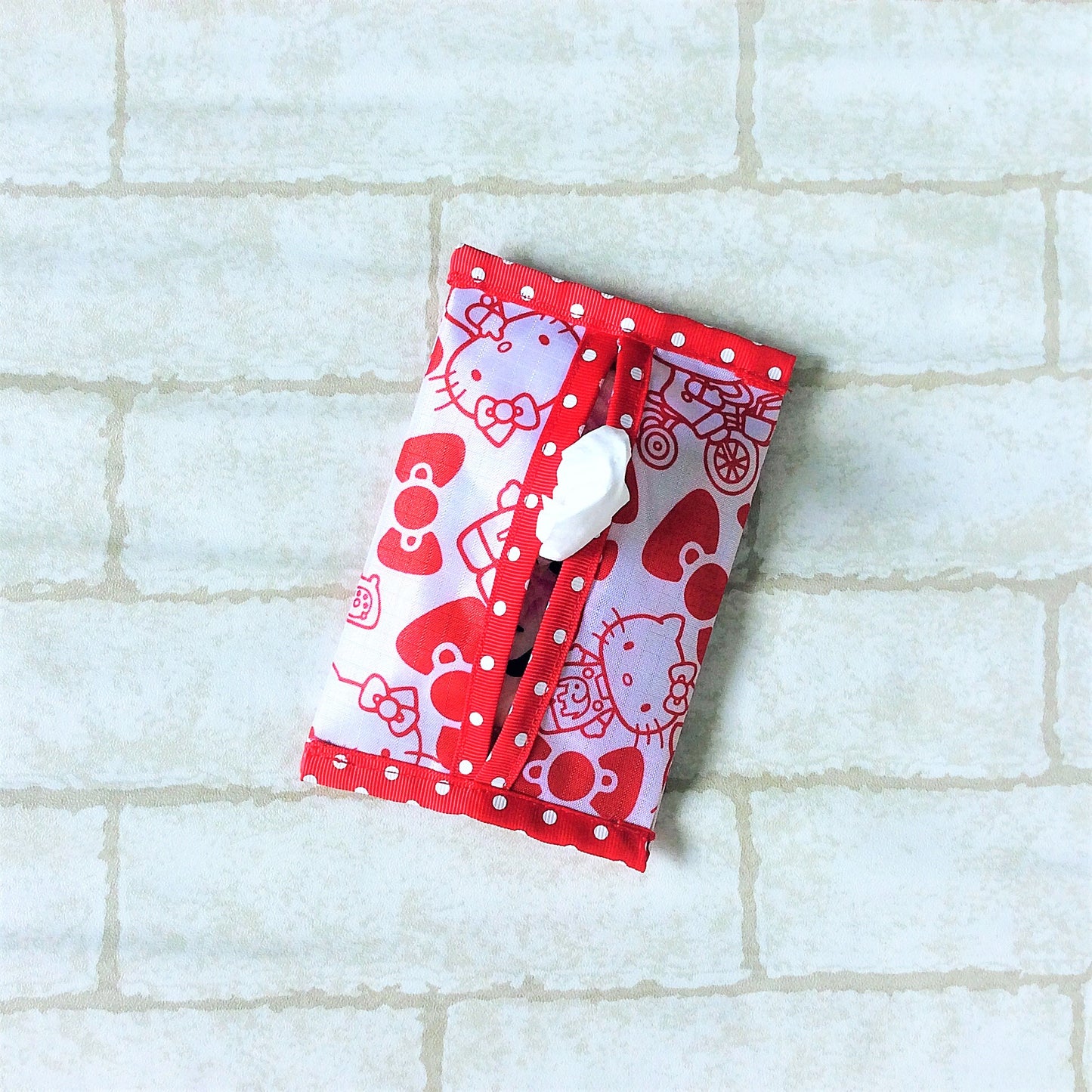 Waterproof 2 sided Wet and Dry Tissue Pouch (Pocket Size) | Pocket Tissue Pouch HK Design 9B03