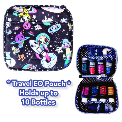 Essential Oil Bottle Travel Pouch | 8 Bottle Essential Oil Pouch | 12 Bottle Essential Oil Pouch | TKDK Design 04