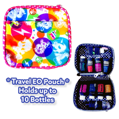 Essential Oil Bottle Travel Pouch | 8 Bottle Essential Oil Pouch | 12 Bottle Essential Oil Pouch | TKDK Design 08
