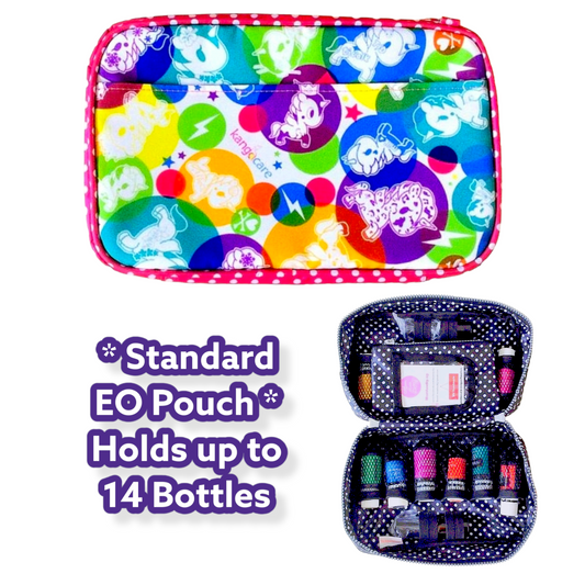 Essential Oil Bottle Travel Pouch | 8 Bottle Essential Oil Pouch | 12 Bottle Essential Oil Pouch | TKDK Design 08