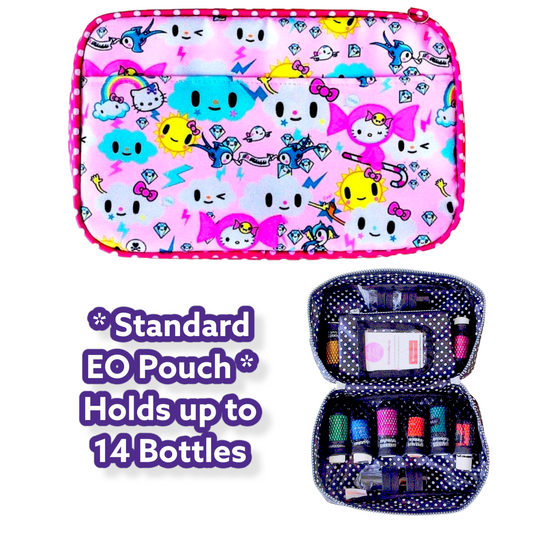 Essential Oil Bottle Travel Pouch | 8 Bottle Essential Oil Pouch | 12 Bottle Essential Oil Pouch | TKDK Design 06