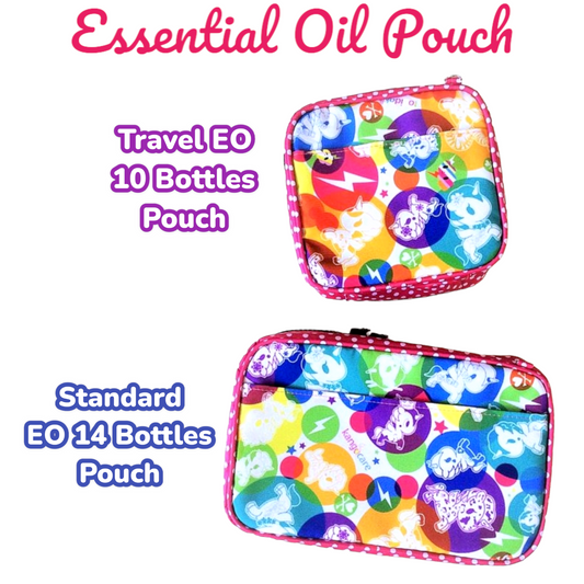 Essential Oil Bottle Travel Pouch | 8 Bottle Essential Oil Pouch | 12 Bottle Essential Oil Pouch | TKDK Design 08