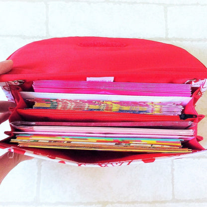 FLAP Ang Bao Organizer |  Pouch for Red Packets | Flap Organiser 50 Red Packets | Flap Unicorn ZodiacDesign 24B11