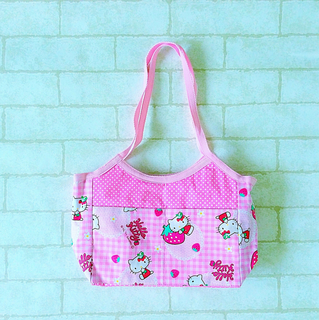 Mini Tote Bag | Hello Kitty Design 01 - MomLuvDIY.SG - 1